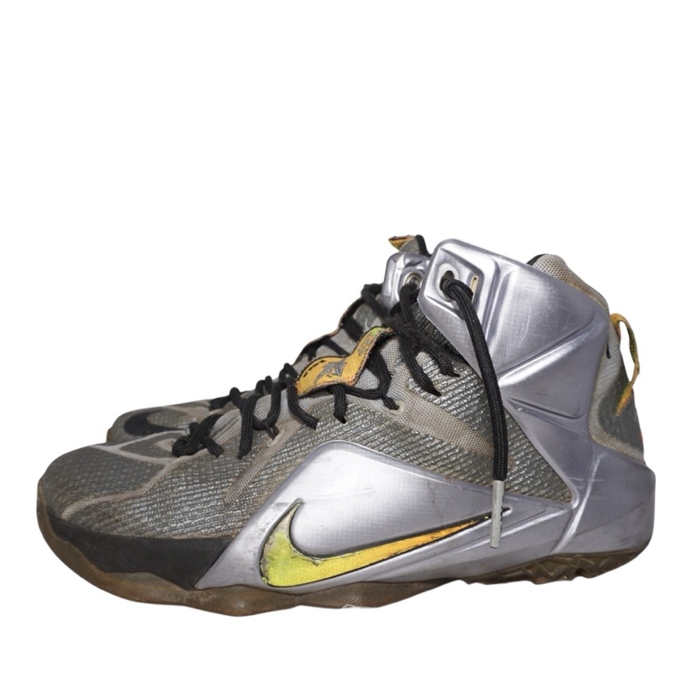Nike Lebron 12 "Flight" Sneakers 684593-080, Size 10